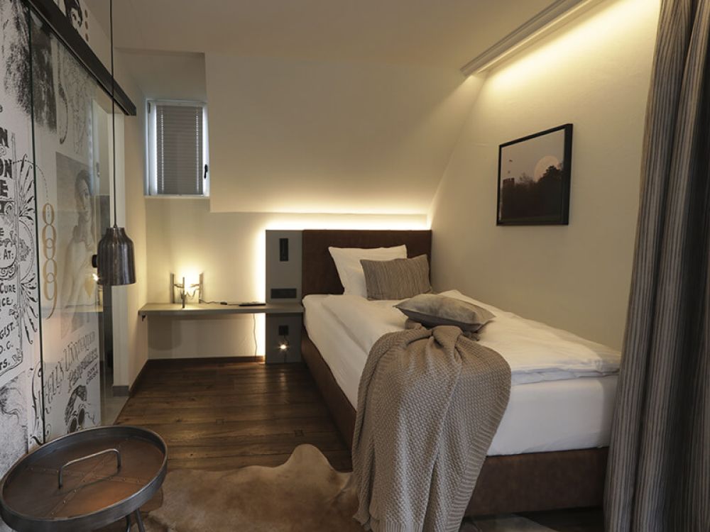 Das Hotelzimmer 334 des Reinhardts Hotel in 74722 Buchen (Odenwald)