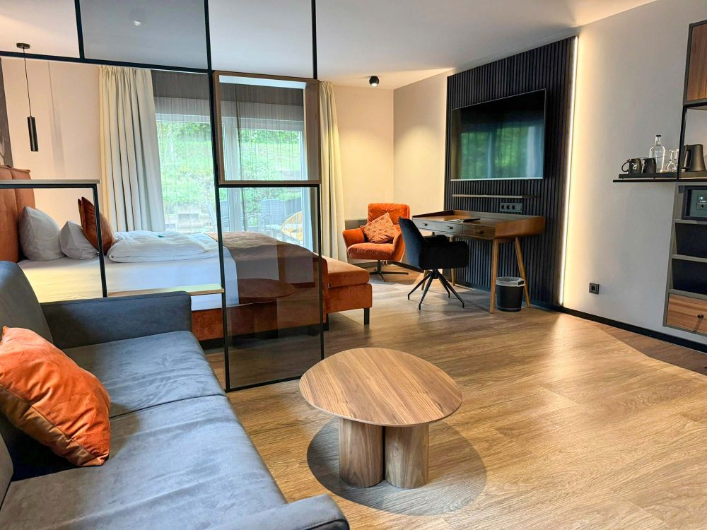 Impressionen unserer Zimmer im Hotel Mühltal 