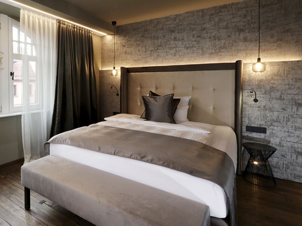 Das Hotelzimmer 312 des Reinhardts Hotel in 74722 Buchen (Odenwald)