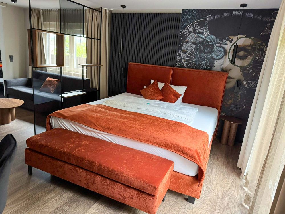 Impressionen unserer Zimmer im Hotel Mühltal 